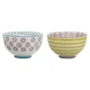 Bloomingville Patrizia Schale, 2er, Steingut