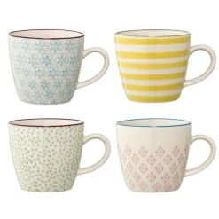 Bloomingville Patrizia Tasse, 4er, Steingut
