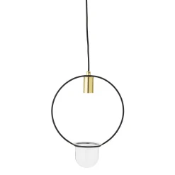 Bloomingville Pendellampe Caralina mit Blumentopf