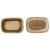 Bloomingville Teller Willow 2er Set aus Steingut