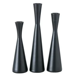 Boltze Kerzenleuchter Cone, 3 tlg