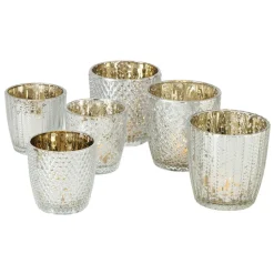 Boltze Windlicht Patty 6er-Set