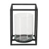 Boltze Windlicht Quantum Metall, Glas