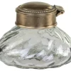 Chic Antique Alte französische Vase mit Deckel
