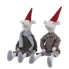 Chic Antique Asger & Agnes Weihnachtsmäuse sitzend