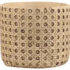 Chic Antique Blumentopf Corte mit französischem Flechtmuster