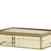 Chic Antique Box Milchglas mit Muster