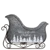 Chic Antique Deko Schlitten mit Motiv