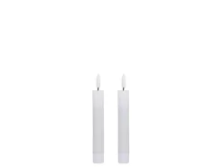 Chic Antique Dinnerkerze Stabkerze LED 2er