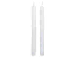 Chic Antique Dinnerkerze Stabkerze LED 2er