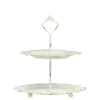 Chic Antique Eisen Etagere mit Spitzenkante