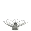 Chic Antique Eisen Kerzenständer in Blumenform