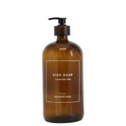 Chic Antique Flasche, Spender mit Pumpe mit Dish Soap Aufschrift