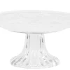 Chic Antique Glas Etagere mit Muster