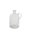 Chic Antique Glas Flasche mit Text