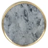 Chic Antique Griff aus Marmor mit Messingkante
