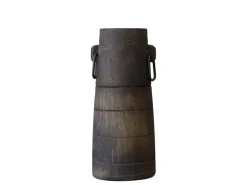 Chic Antique Grimaud Holzvase für Dekozwecke