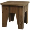 Chic Antique Hocker aus Fichtenholz