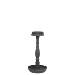 Chic Antique Kerzenständer Antik Schwarz