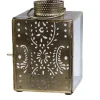 Chic Antique Laterne mit Muster gold