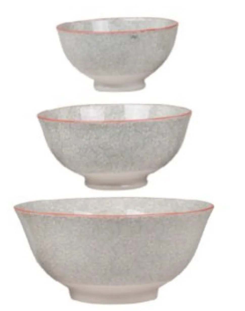 Chic Antique Latteschüssel mit Muster 3er Set