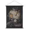 Chic Antique Leinwandbild mit Blumendruck