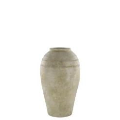 Chic Antique Lourdes großer Terrakotta Krug, Topf