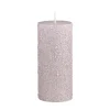 Chic Antique Rustikale Stumpenkerze rau