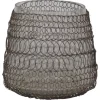 Chic Antique Teelichthalter Hurricane mit fil de fer Netz