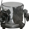 Chic Antique Teelichthalter mit Blumen deko