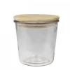 Chic Antique Vallet Aufbewahrungsglas mit Holzdeckel