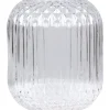 Chic Antique Vase mit kariertem Muster