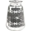 Chic Antique Vase mit Schliff