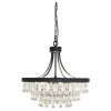 Chic Antique Versailles Kronleuchter mit tropfenformigen Glasprismen
