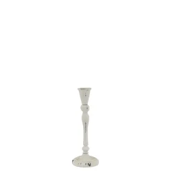 Chic Antique Vintage Kerzenständer aus Metall