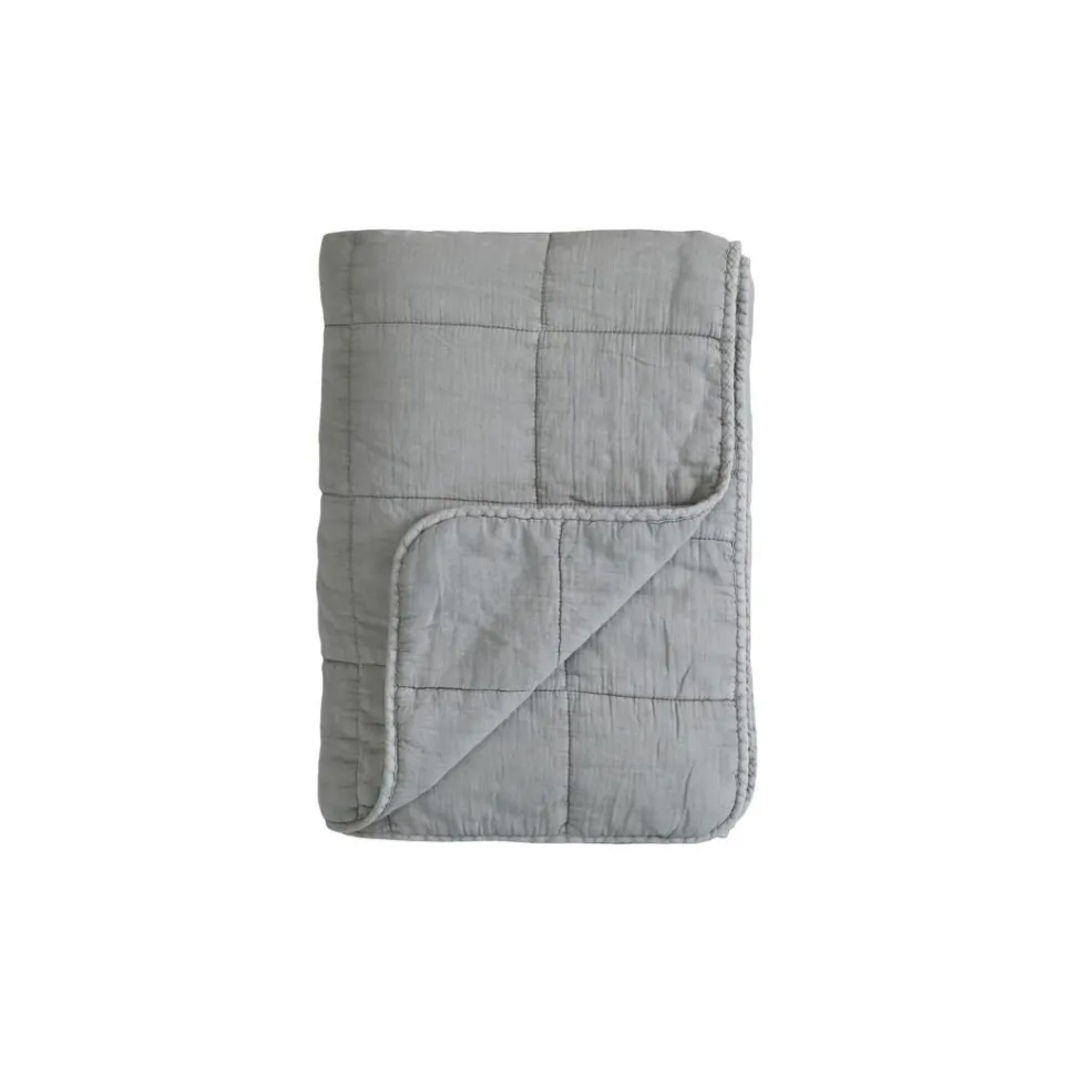 Chic Antique Vintage Quilt Steppdecke mit Stone-Washed Optik