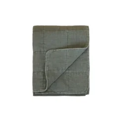 Chic Antique Vintage Quilt Steppdecke mit Stone-Washed Optik