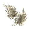 Chic Antique Wand Teelichthalter in Blattform