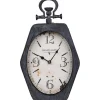 Chic Antique Wanduhr Sechseck