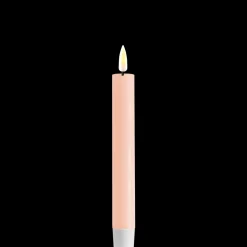Deluxe Homeart LED 2er Set Stabkerze Real Flame