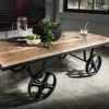 Faktorei Couchtisch Rail aus Mangoholz