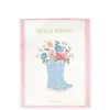 GreenGate Geschirrtuch Pieceprinted Josefina Summer White