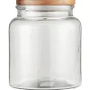 IB Laursen Glas Behälter mit Holzdeckel