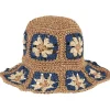 IB Laursen Hut Louise mit Blumen Papiergarn