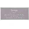 IB Laursen Metallschild Teenager