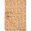 IB Laursen Quilt mit gelben und orangefarbenen Weinreben