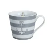 Krasilnikoff Happy Cup Anker mit Streifen