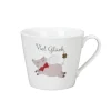 Krasilnikoff Happy Cup Tasse Viel Glück