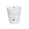 Krasilnikoff Happy Mug Becher Die Antwort auf alles ist Liebe