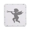 Krasilnikoff Untersetzer Cherub Angels aus Kork